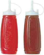 Chef Aid Squeezy Sauce Condiment Bottles Set of 2 Pieces