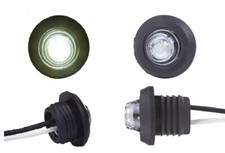 4 x White LED Marker12/24V