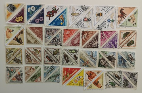 Triangles triangular stamps - triangles/triangular,