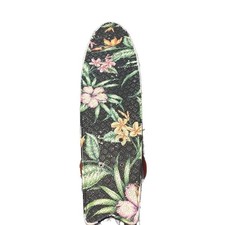 Globe Bantam ST Cruiser Skateboard - Tropical Floral Pattern