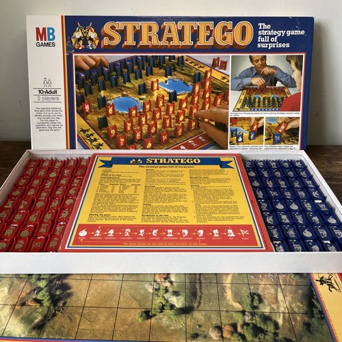Stratego vintage board game - stratego,