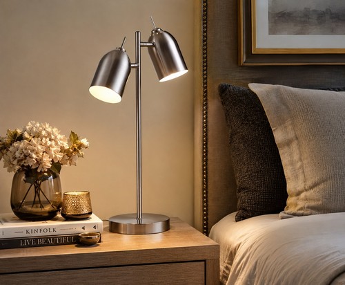 Twin head table lamp - table, versanora