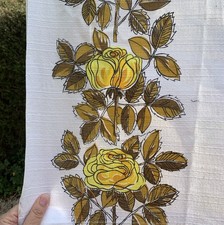 RETRO Midcentury Yellow Rose