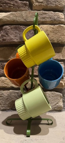 Vintage 1970 mug tree - vintage, with