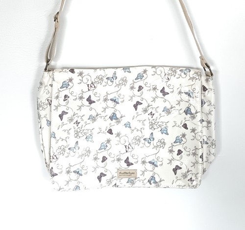 Flutterbyes oilcloth messenger - flutterbyes,