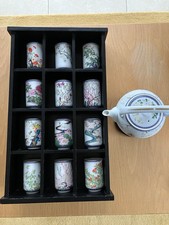 Japanese Tea Pot And 12 Cups