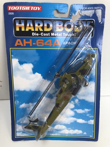 Tootsietoy hard body ah 64a - "hard, ah-64a
