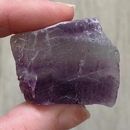 Rainbow fluorite crystal - rainbow,
