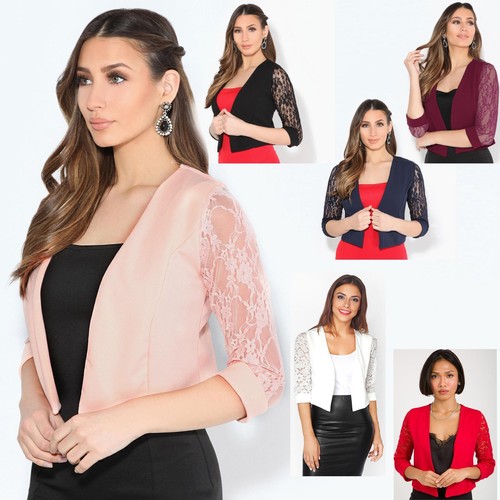 Womens ladies bolero lace - ladies,