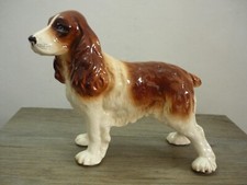 Vintage Coopercraft Liver & White Springer Spaniel 19 x 27.5cm Figurine Ornament