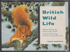 1958 Brooke Bond Picture Tea Cards British Wild Life Partially Filled Album
