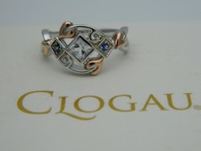 Welsh Clogau Silver & 9ct Rose