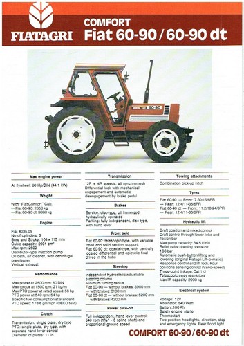 Fiat 60 90dt comfort - fiat, &