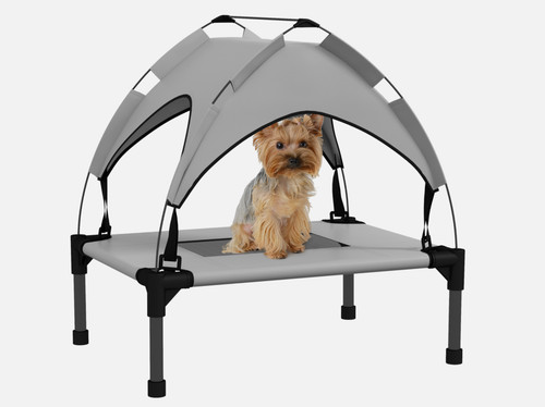 Pawhut raised cooling dog - pawhut,