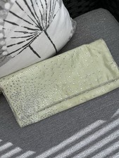 ACCESSORIZE Soft Clutch Bag Purse   Mint Green