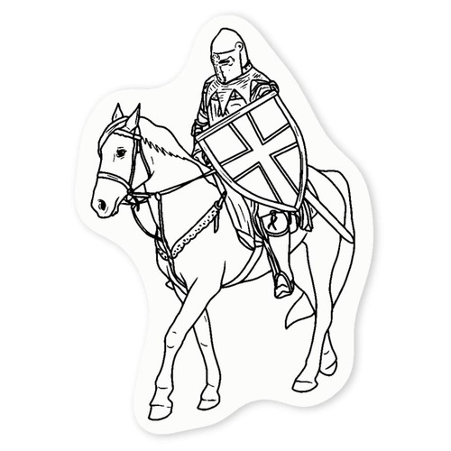 Mounted knight clear - 'mounted, knight'