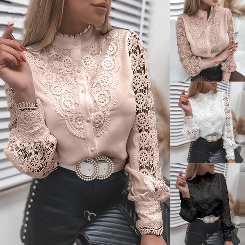 Elegant women lace shirts - elegant,