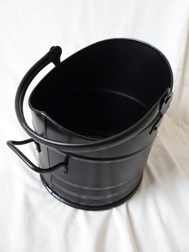 Coal hod scuttle round - coal,