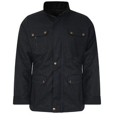 Men wax coated jacket - wax,