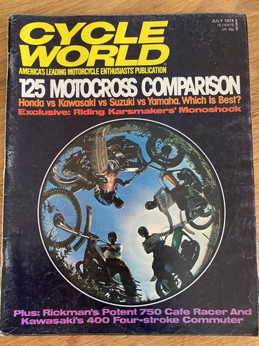 Cycle world magazine july 1974 - cycle,