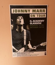 Johnny Marr 2014 Tour Poster