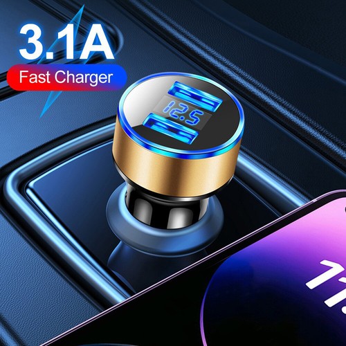 Dual usb port car - 3.1a,