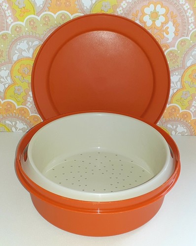 Vtg tupperware orange 1346 - tupperware,