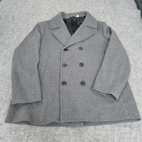 Coat mens 2xl grey - coat,