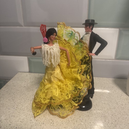 Vintage spanish doll dancing - vintage,