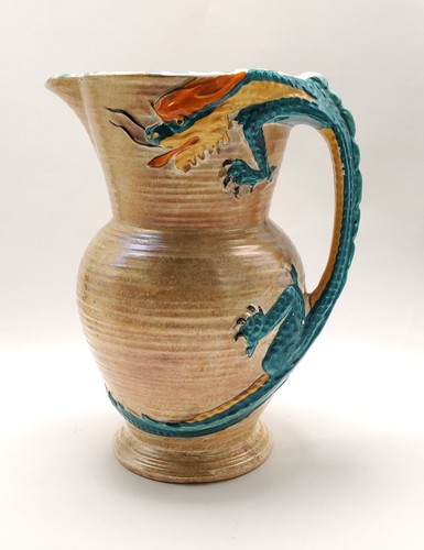 Burleigh ware dragon - burleigh, flower