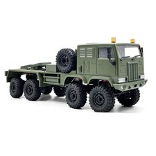 1/18 8X8 Military Truck Electric RC Off Road Vehicle RTR Metal Chassis 2Speed