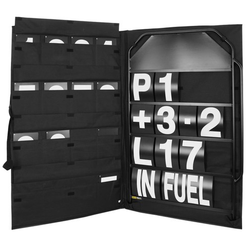 Racing large pit board kit - b-g,