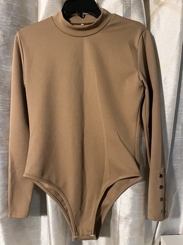 Tan leotard - tan,