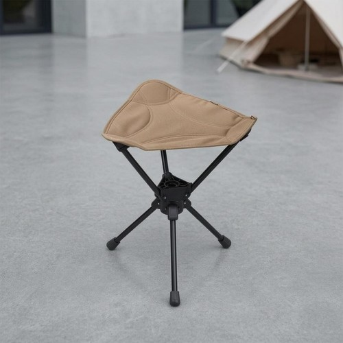 Swivel camp stool portable - camp,