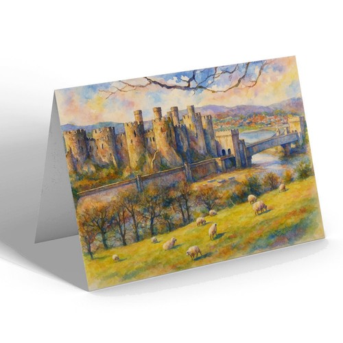 Notelet conway castle - notelet,