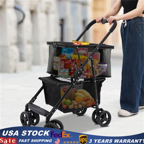 Collapsible shopping cart - collapsible,
