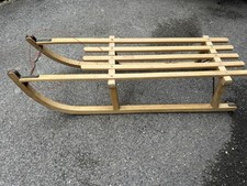 Vintage Gloco Wooden Sledge