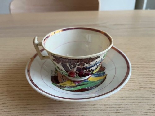Antique sunderland ware pink - antique,