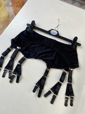 Black Suspender Belt Size 10