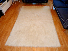 Vintage white 100 flokati - 100%,