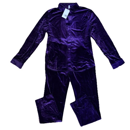 Men 2pcs set velvet - 2pcs,