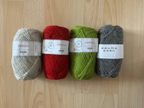 Rauma garn finull 2 ply - 4,