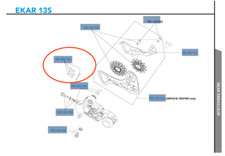Campagnolo RD-EK104 Gear Throw