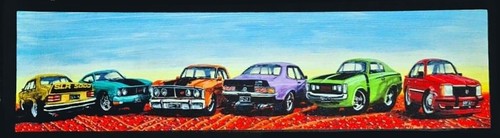 Iconic muscle cars bar - muscle,