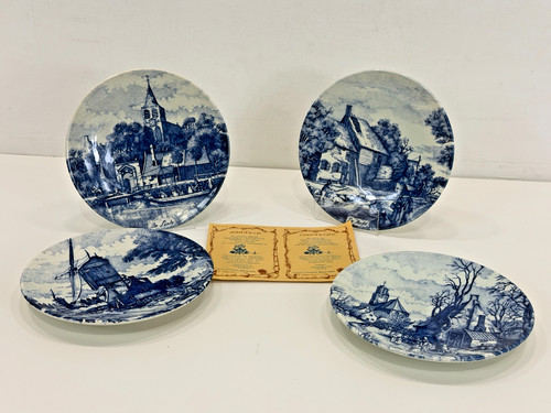 Delft blue wall plates jan - delft,