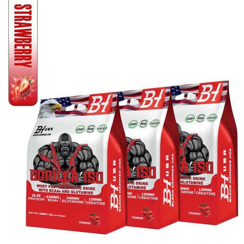 Gorilla iso whey 3x2kg - gorilla,