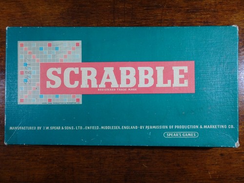 Vintage scrabble 1955 - ,