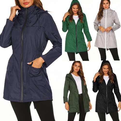 Ladies waterproof raincoat - ladies,