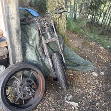 Ktm 390 / 125 wheels  And Front Forks Ideal For Resto Mod Custom Or Special