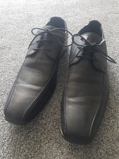 Taylor & Wright Mens Black Lace Up Shoes Size 9 Worn Once